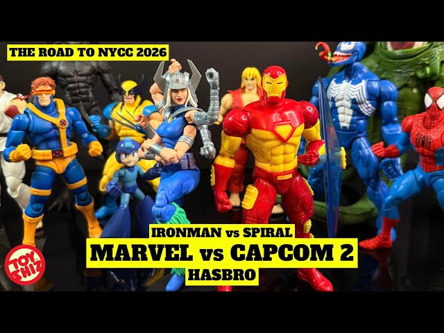 2026 Marvel vs Capcom 2 IRONMAN vs SPIRAL | Marvel Legends | Hasbro 