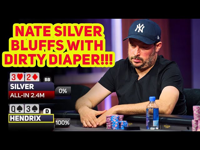 America's Top Statistician Nate Silver Runs Epic Bluff in $10,000 Poker Tournament