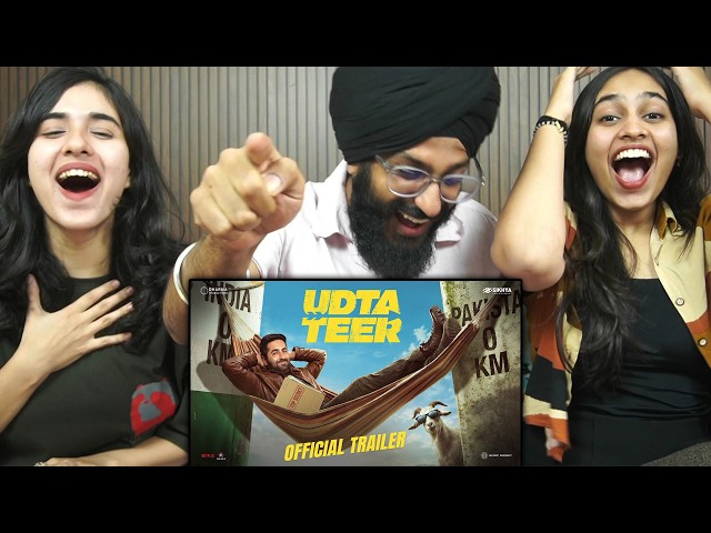 Udta Teer Trailer Reaction | Ayushmann Khurrana & Sara Ali Khan | Aakash Kaushik