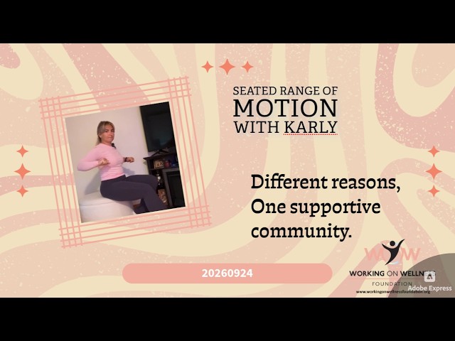 Full body range of Motion exercise with Karly | September 24, 2026
