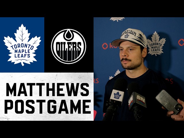 Maple Leafs Full Media Availability | Post Game at Edmonton Oilers | October 24, 2026