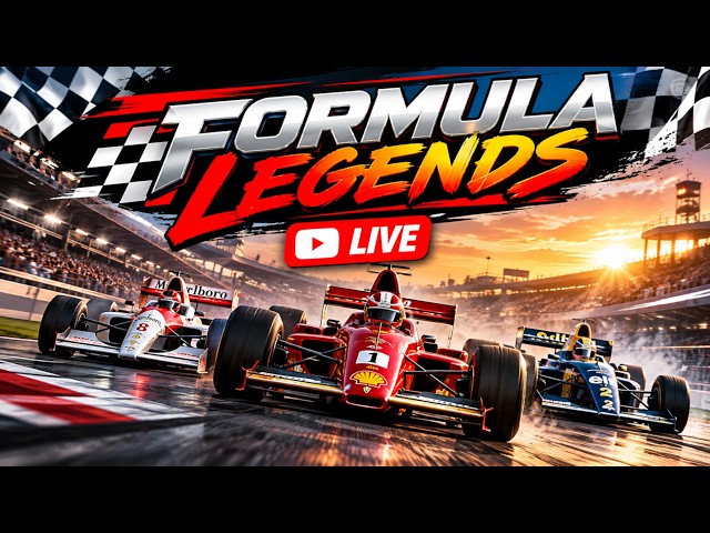 Formula Legends LIVE 🏎️ | Retro Formula Racing | No Music