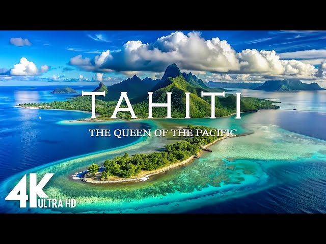 [4K] TAHITI 🇵🇫 – The Queen of the Pacific | Relaxing Deep House Chill 👑
