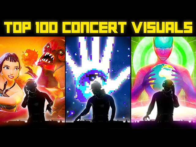 Top 100 VJ Loops Montage | Dream Sequence 3D Challenge