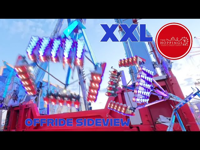 XXL  Offride Side View |  immersive 360° 8k | The Hoppings 2024