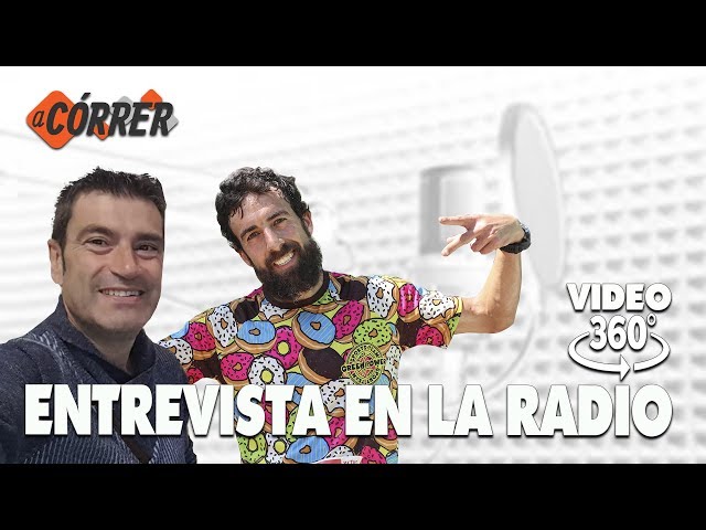 PROGRAMA A CORRER | ENTREVISTA EN LA RADIO - A PUNT 📡.