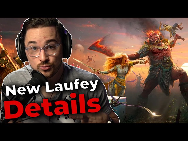 New God Of War Laufey Details - Luke Reacts