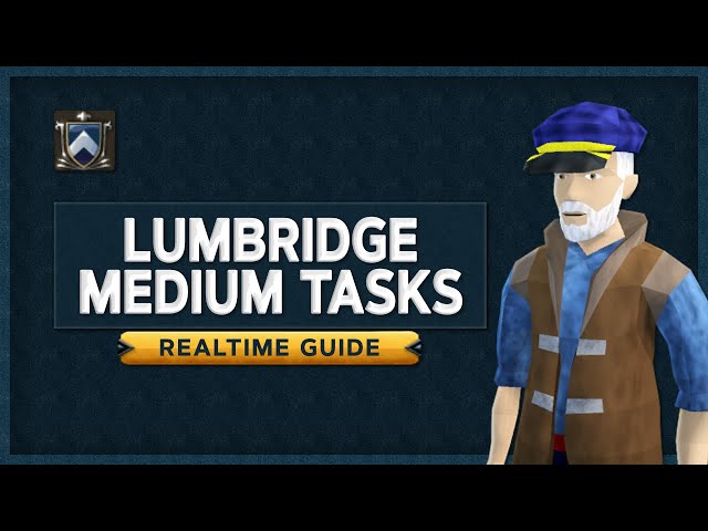 [RS3] Medium Lumbridge Tasks – Realtime Guide