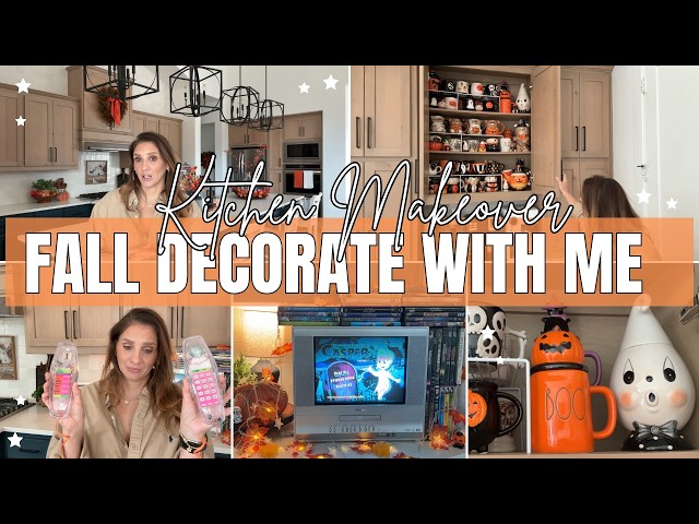 🤎 FALL DECORATE WITH ME | Organizing My Mug Collection + Decorating