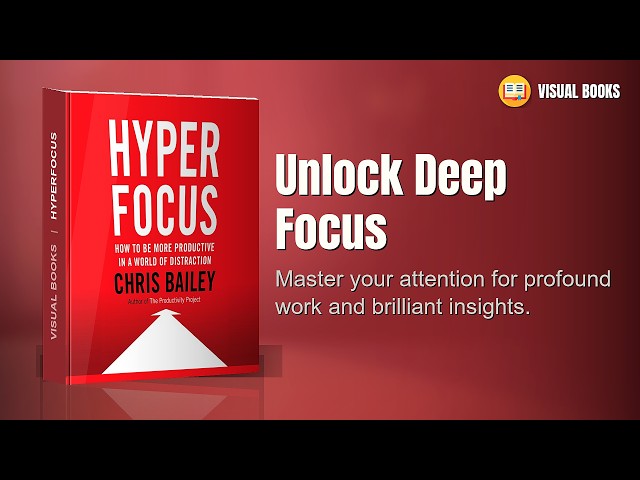Hyperfocus Summary: Master Your Attention & Boost Productivity (Chris Bailey Book)