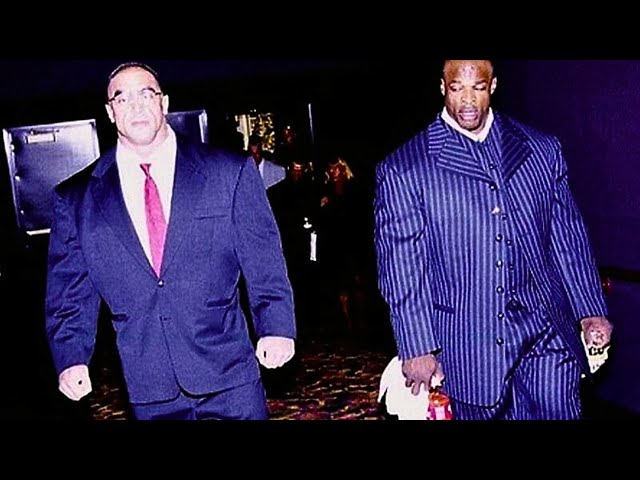 Bodybuilders in Suits