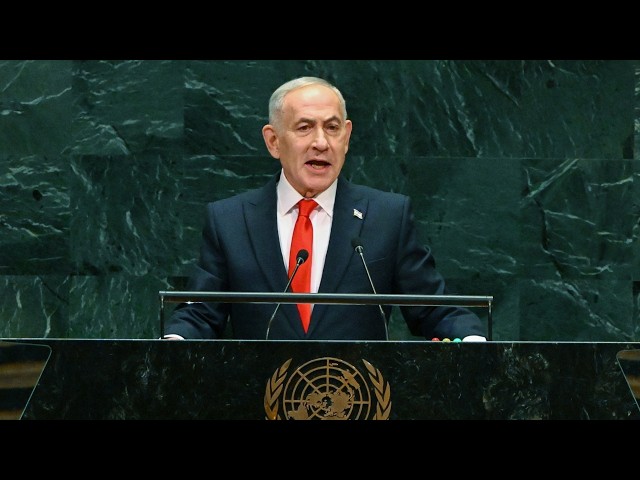 IN FULL: Netanyahu calls out the ‘moral cowards’ of the UN during fiery address
