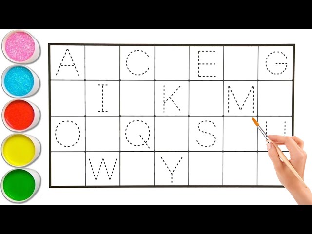 ABC Alphabet Song for Kids 🎵 | Learn A to Z Letters | Tracing A To Z