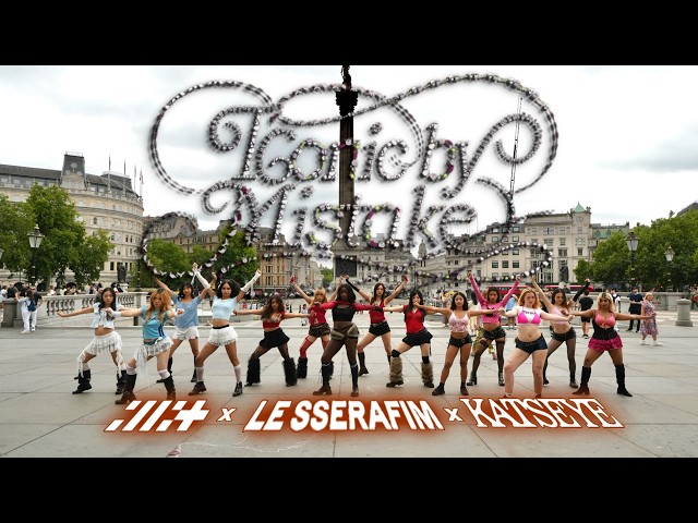 [ KPOP IN PUBLIC ]LE SSERAFIM x ILLIT x KATSEYE - 'ICONIC BY MISTAKE' | DANCE COVER | UK | LONDON 4K