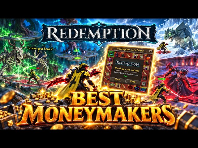 Redemption: *How to Make Bank on the Biggest Custom Server 2026* +$100 G/A