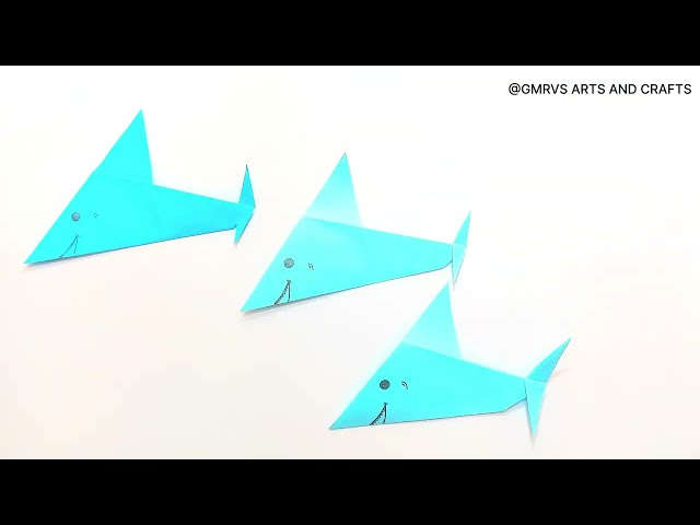 Easy SHARK Craft |GMRVS ARTS AND CRAFTS|#shark #crafts
