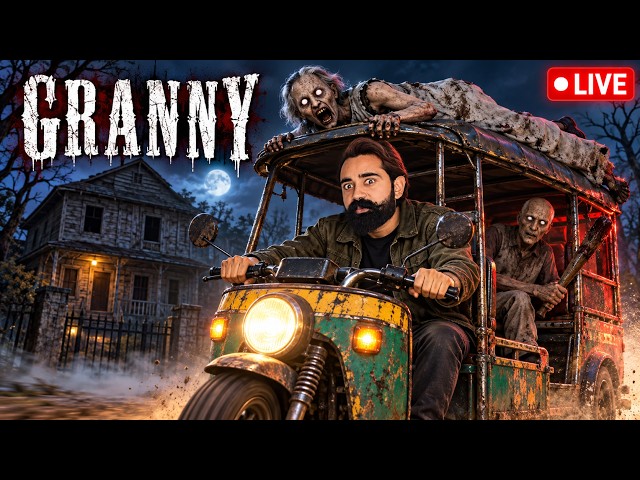 GRANNY HOUSE RUN LIVE | HORROR GRANNY LIVE | #granny #granny2 #shorts #shortsfeed #horror