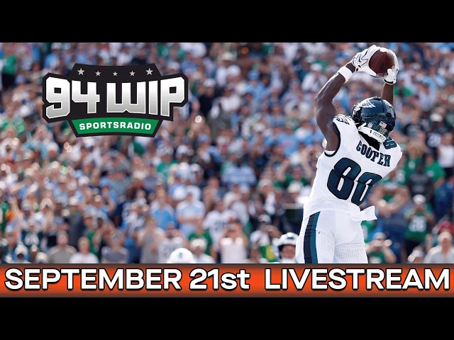 94WIP LIVE: Jalen Hurts Leads Comeback, Eagles are 2-0!
