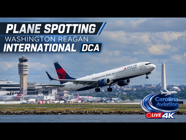 🔴LIVE WASHINGTON REAGAN (DCA) |NON STOP ACTION 🔴
