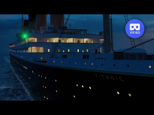 Titanic Sinking Anniversary 1912 VR180 in 3D 4K