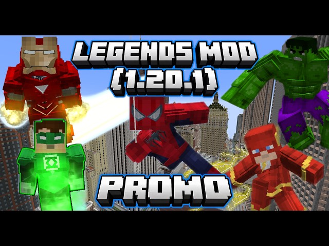 NEW CONTENT | Legends Mod (1.20.1)