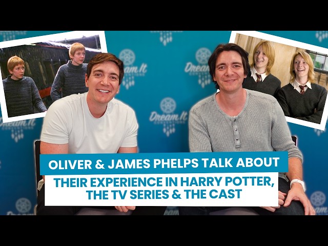 James & Oliver Phelps look back on Harry Potter & discuss the new TV series