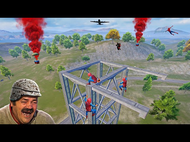 Victor 1000 IQ 😂 PUBG FUNNY MOMENTS 🤣  New Mode - Spider-Man Brand New Day