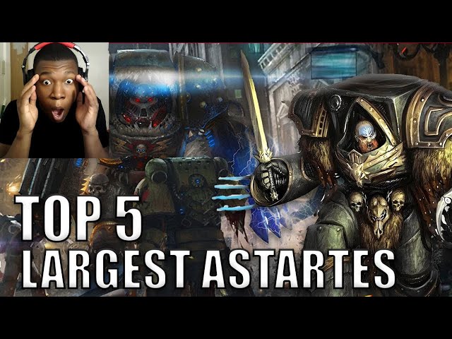 Top 5 BIGGEST Space Marines in Warhammer 40k REACTION!