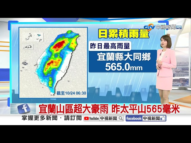 [Yafang Weather Report] Typhoon "Tiaopi" moves westward and closely follows, while "Jiangpi" near...