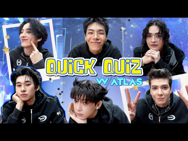 Quick Quiz w/ ATLAS | VTR ATLAS RISING UP CONCERT [ Uncut Version ]