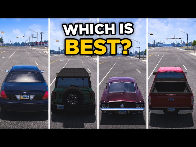 ATS: Road Trip Ford DLC - Which is the BEST Car?