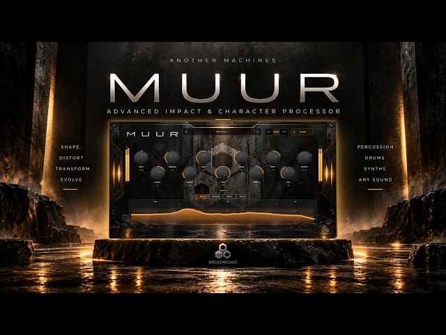 💥 MUUR – Techno Impact, Rumble & Character Processor | VST3 / AU for macOS ⚡