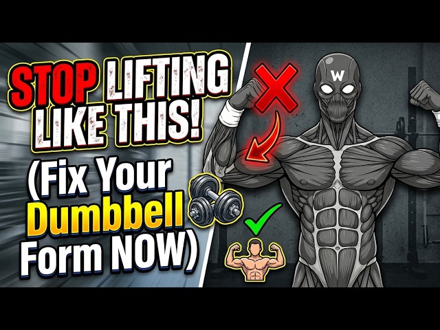 Stop Lifting Like This! (Fix Your Dumbbell Form Now)