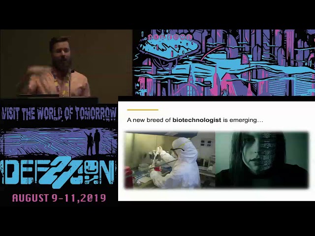 Steve Lewis - Cyberbiosecurity and the Full Stack Biotechnologist - DEF CON 27 Bio Hacking Village