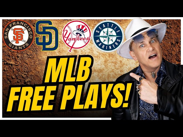 MLB TUESDAY Best Bets! Giants vs Padres | Yankees vs Mariners