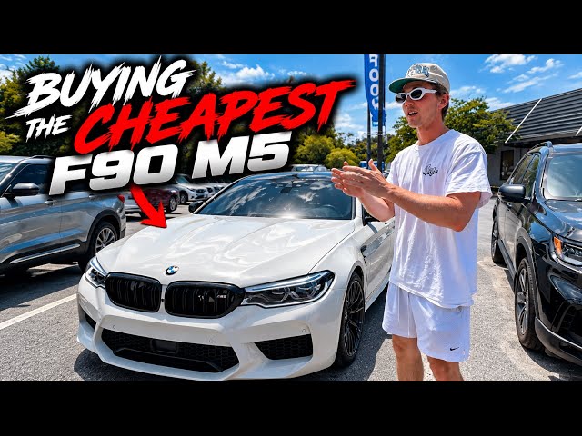 I Found the CHEAPEST BMW F90 M5…