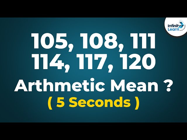 Arithmetic Mean or Median of Arithmetic Progression (GMAT/GRE/CAT/Bank PO/SSC CGL) | Don't Memorise