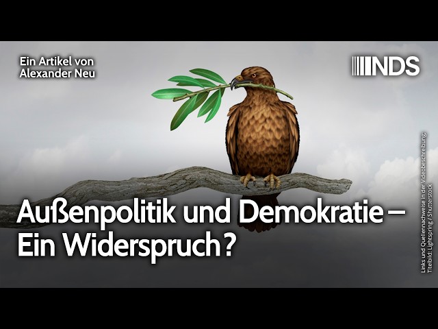 Foreign Policy and Democracy – A Contradiction? | Alexander Neu | NDS Podcast