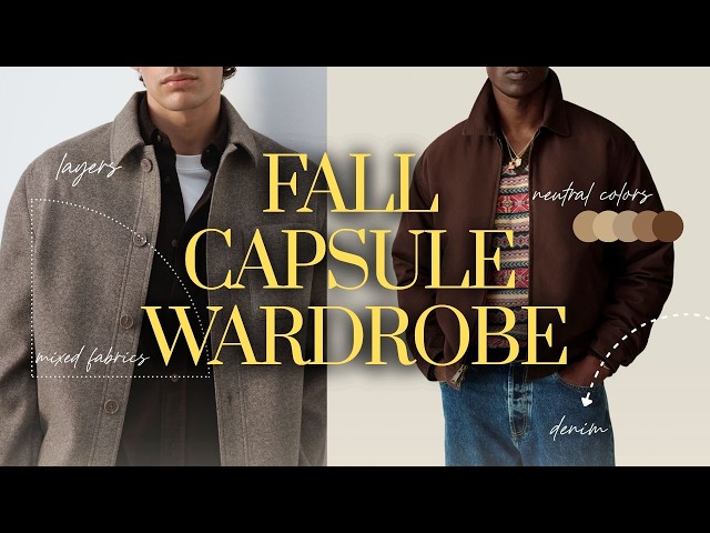 Build Your Fall Wardrobe With ONLY 10 Items