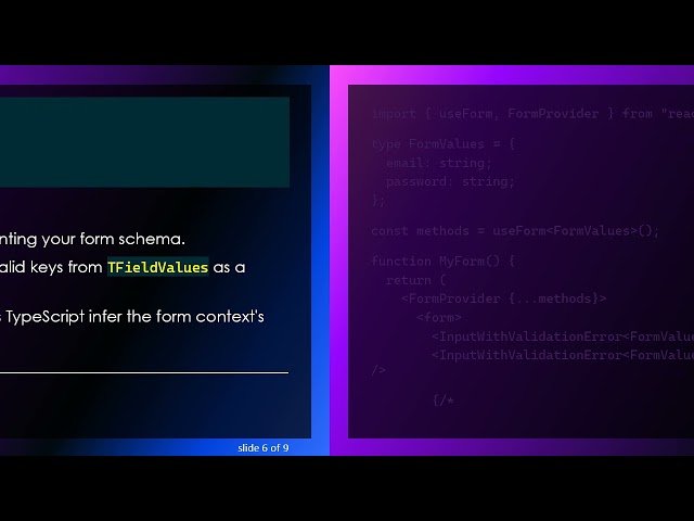 Making name Type-Safe in a Reusable React Hook Form Input Component