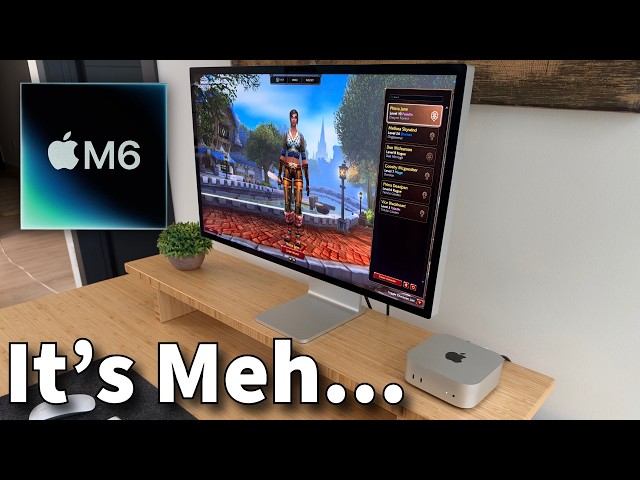 The M6 Mac Mini is Weak for Gaming. WoW Forever Struggles. Here’s Why.