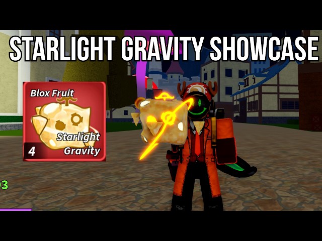 NEW STARLIGHT GRAVITY SHOWCASE『Blox Fruits』