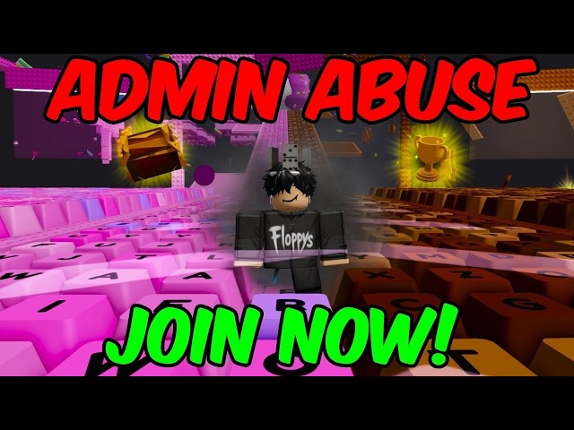🔴LIVE +1 Speed Keyboard Escape ADMIN ABUSE + UPDATE!