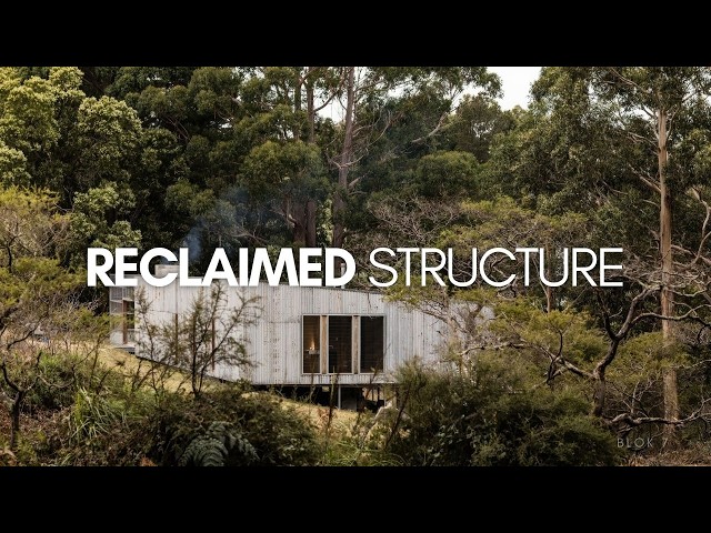 Inside a Home Built from a Recycled Steel Frame
