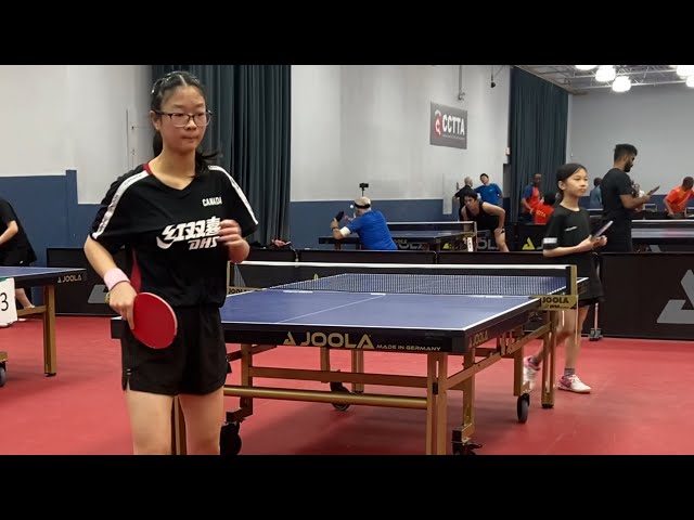 Sunny Zhang [1894] vs Olivia Wang [1247] - R16 - U2200 - CCTTA Top8