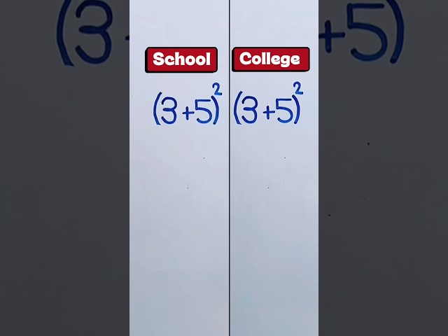 Stop Solving Math Like A Beginner! ❌ #maths #mathstricks #education #mathematics #shorts