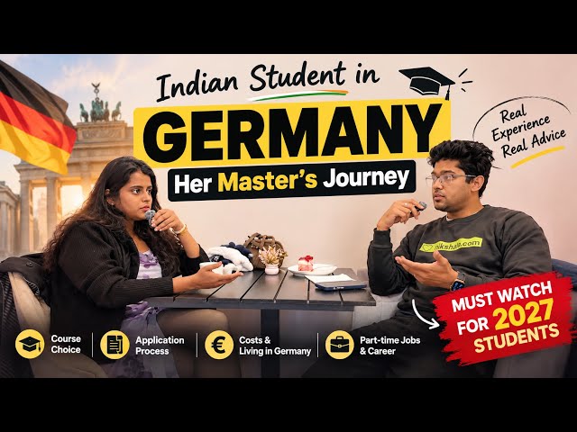 Indian students experience studying masters in Germany 🇩🇪 