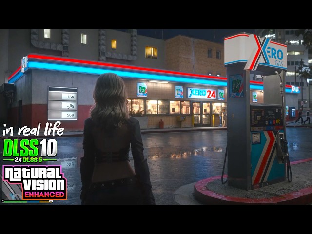 NVE Next-Gen Graphics Update PART 2 + x2 DLSS 5 + MFG x6 Unlocker + FPS Boost addon GTA 5 Enhanced