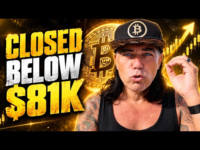 BITCOIN CLOSED BELOW $81K… THEN I NOTICED THIS