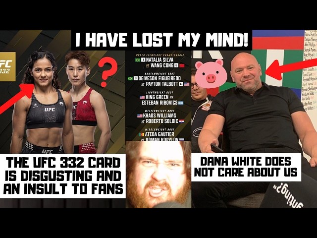 UFC 332 Is A DISGRACE Of A Card? DISGUSTING! An INSULT To UFC Fans! Silva vs Cong? My Reaction